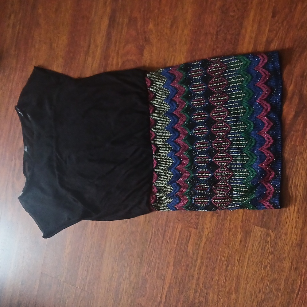 Glittery mini dress